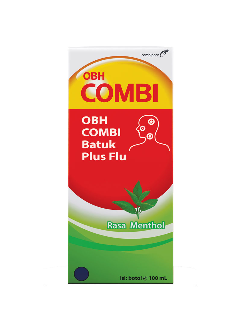 Obh Combi Obat Batuk Plus Flu Menthol Btl 100Ml