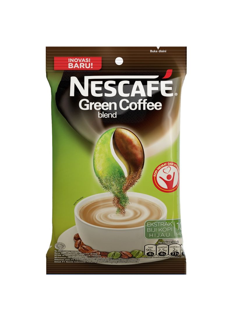 Nescafe Green Coffee Blend Pck 10X20g KlikIndomaret