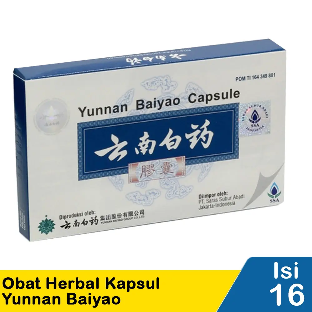 Yunnan Baiyao Capsule 16 S Klik Indomaret