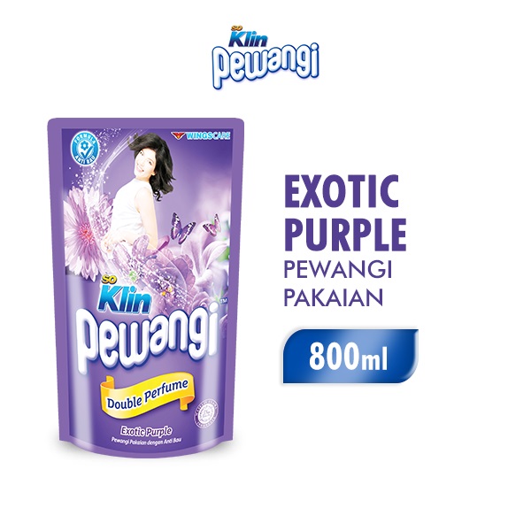 Jual So Klin Pewangi Pakaian Refill Violet 900Ml