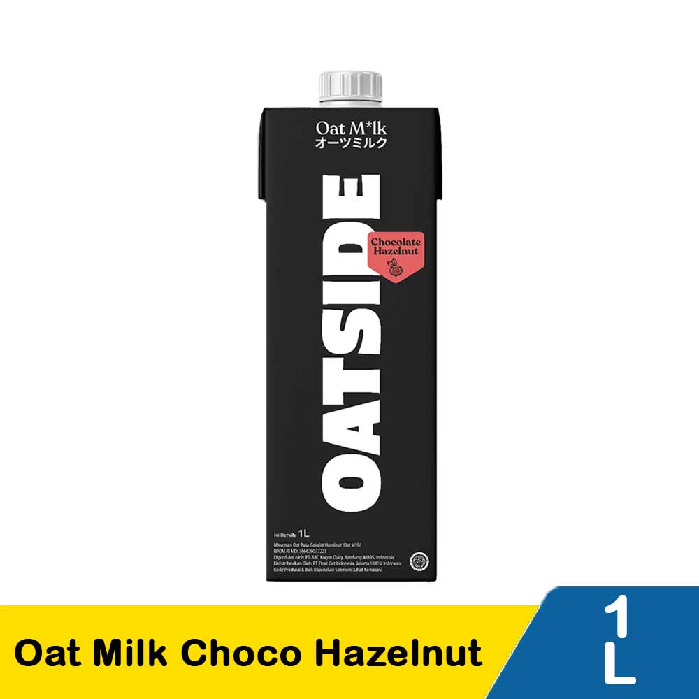 Oatside Oat Milk Choco Hazelnut 1L Klik Indomaret