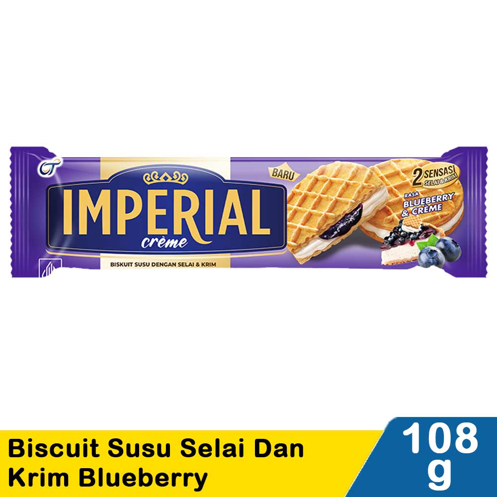 Imperial Biscuit Susu Selai Dan Krim Blueberry G Klik Indomaret