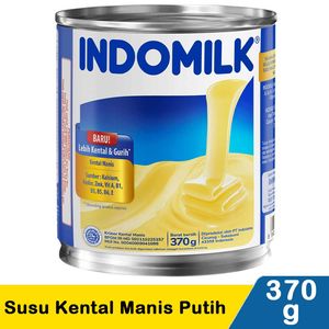 Promo Harga Indomilk Susu Kental Manis Plain 370 gr - Indomaret