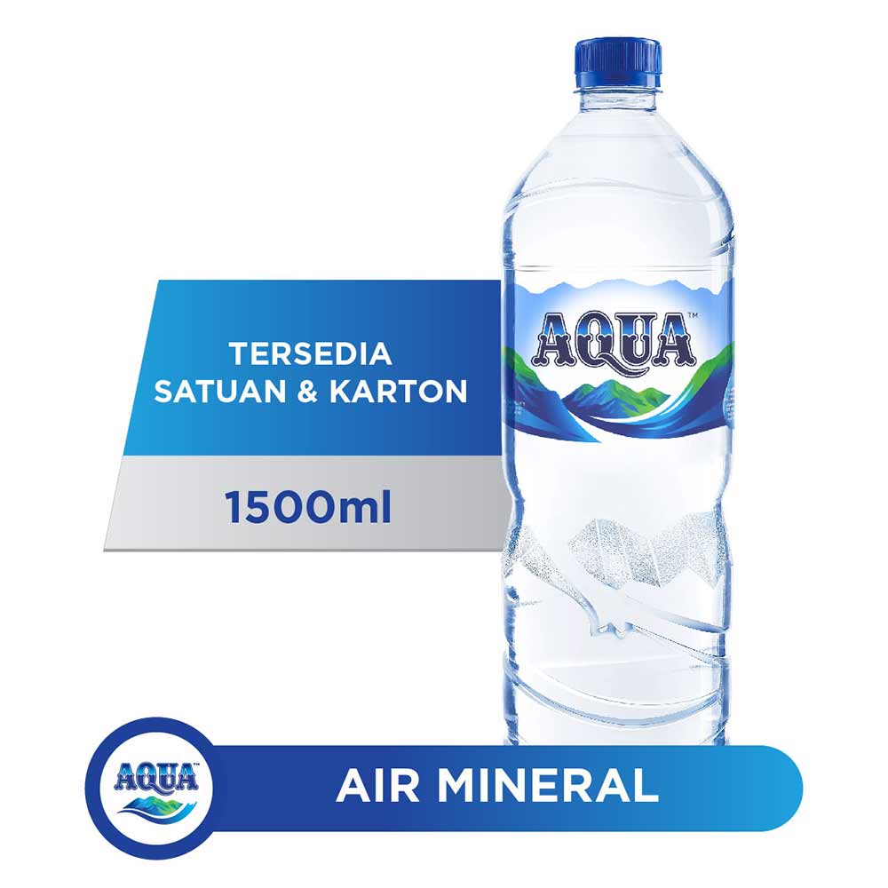 Jual Aqua Air Mineral Btl 1500Ml  KlikIndomaret