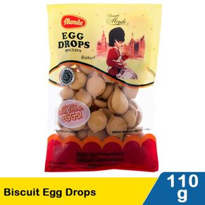 Promo Harga Monde Egg Drops Biscuits 110 gr - Indomaret