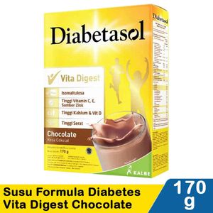 Promo Harga Diabetasol Special Nutrition for Diabetic Chocolate 180 gr - Indomaret