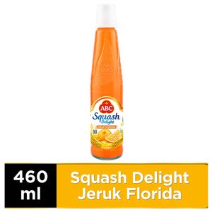 Promo Harga ABC Syrup Squash Delight Jeruk Florida 460 ml - Indomaret