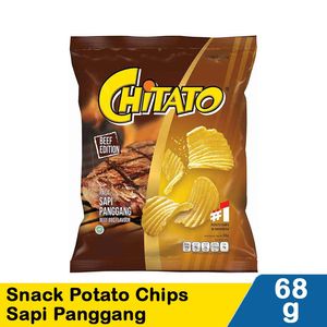 Promo Harga Chitato Snack Potato Chips Sapi Panggang Beef Barbeque 68 gr - Indomaret
