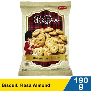 Promo Harga Monde Piebis Almond 190 gr - Indomaret