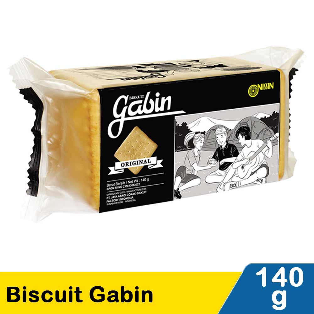 Nissin Biscuit Gabin Pck 140G KlikIndomaret