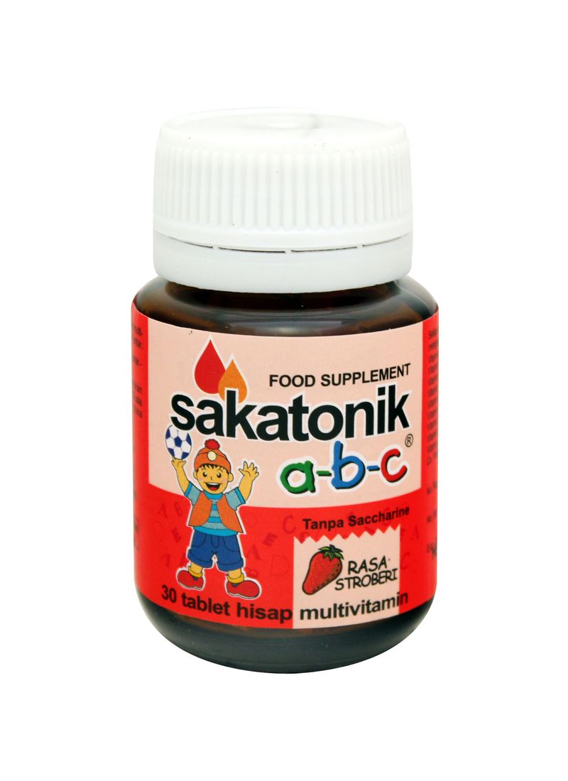 Sakatonik Abc Tablet Multivitamin Stroberi Btl 30X800mg | KlikIndomaret