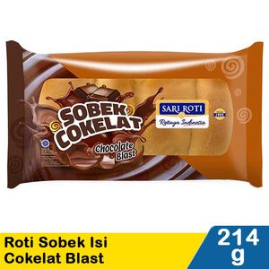 Promo Harga Sari Roti Manis Sobek Cokelat 216 gr - Indomaret