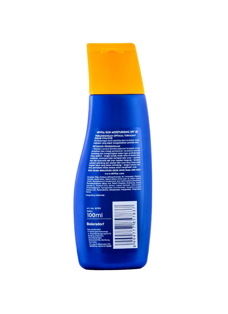 Nivea SUN MOISTURISING LOTION SPF 30 BTL 100mL KlikIndomaret