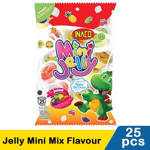 Promo Harga Inaco Mini Jelly per 25 cup 15 gr - Indomaret
