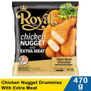 Promo Harga Belfoods Royal Nugget Chicken Nugget Drummies 500 gr - Indomaret