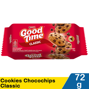 Promo Harga Good Time Cookies Chocochips Classic 72 gr - Indomaret