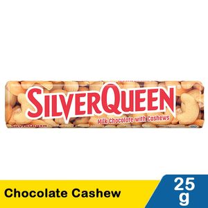 Promo Harga Silver Queen Chocolate Cashew 25 gr - Indomaret
