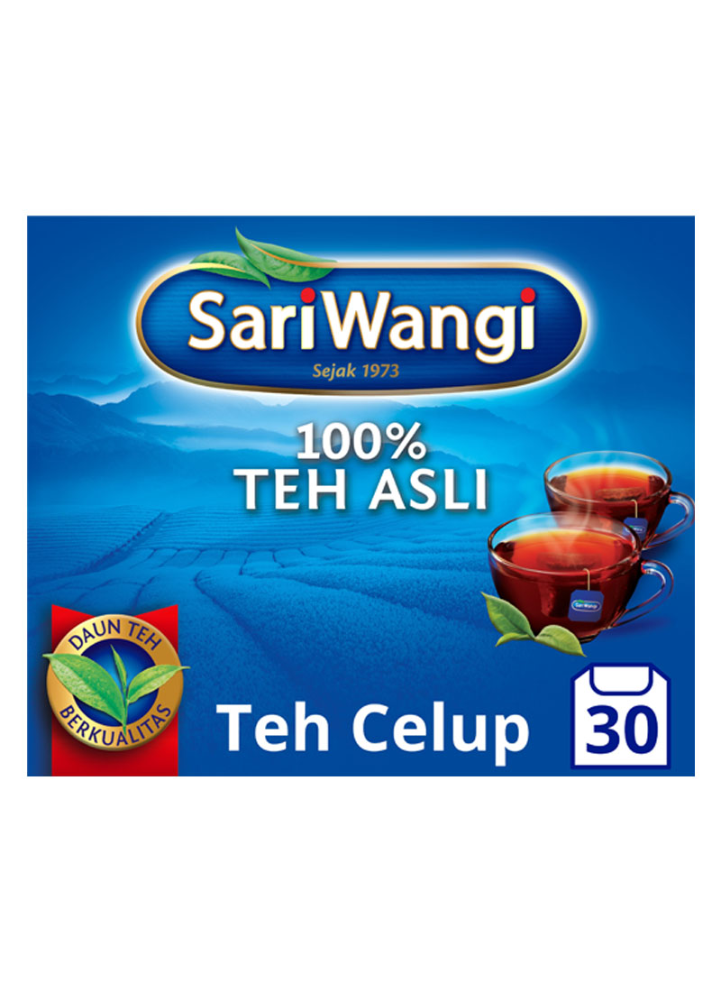 Sariwangi Teh Celup Asli Box 25X1.85G | KlikIndomaret