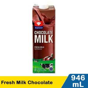 Promo Harga Diamond Fresh Milk Chocolate 946 ml - Indomaret