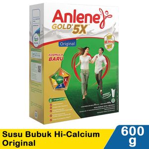 Promo Harga Anlene Gold Plus 5x Hi-Calcium Original 640 gr - Indomaret