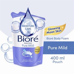Promo Harga Biore Body Foam Beauty Pure Mild 450 ml - Indomaret