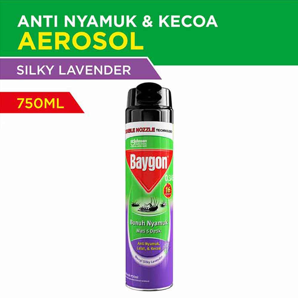 Baygon Insektisida Spray Lavender Klg 750Ml KlikIndomaret