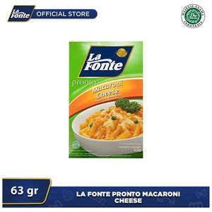 Promo Harga La Fonte Macaroni Cheese 63 gr - Indomaret