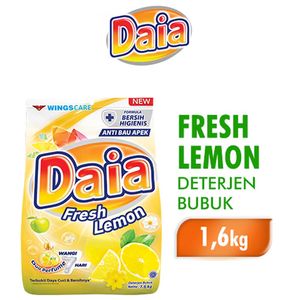 Promo Harga Daia Deterjen Bubuk Ekstrak Lemon 1700 gr - Indomaret