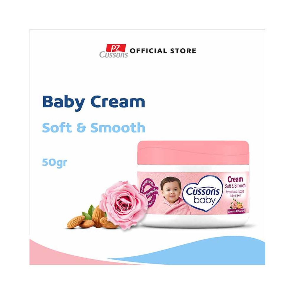 Cussons Baby Cream Soft Smooth Pot 50G KlikIndomaret