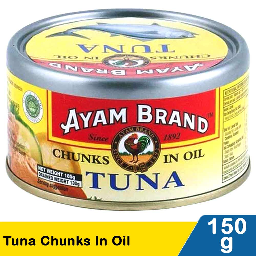 Ayam Brand Tuna Chunks In Oil 150G | KlikIndomaret