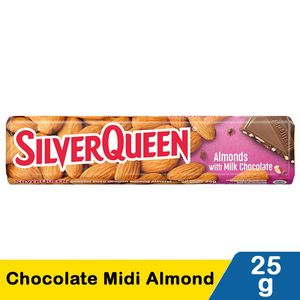 Promo Harga Silver Queen Chocolate Almonds 25 gr - Indomaret