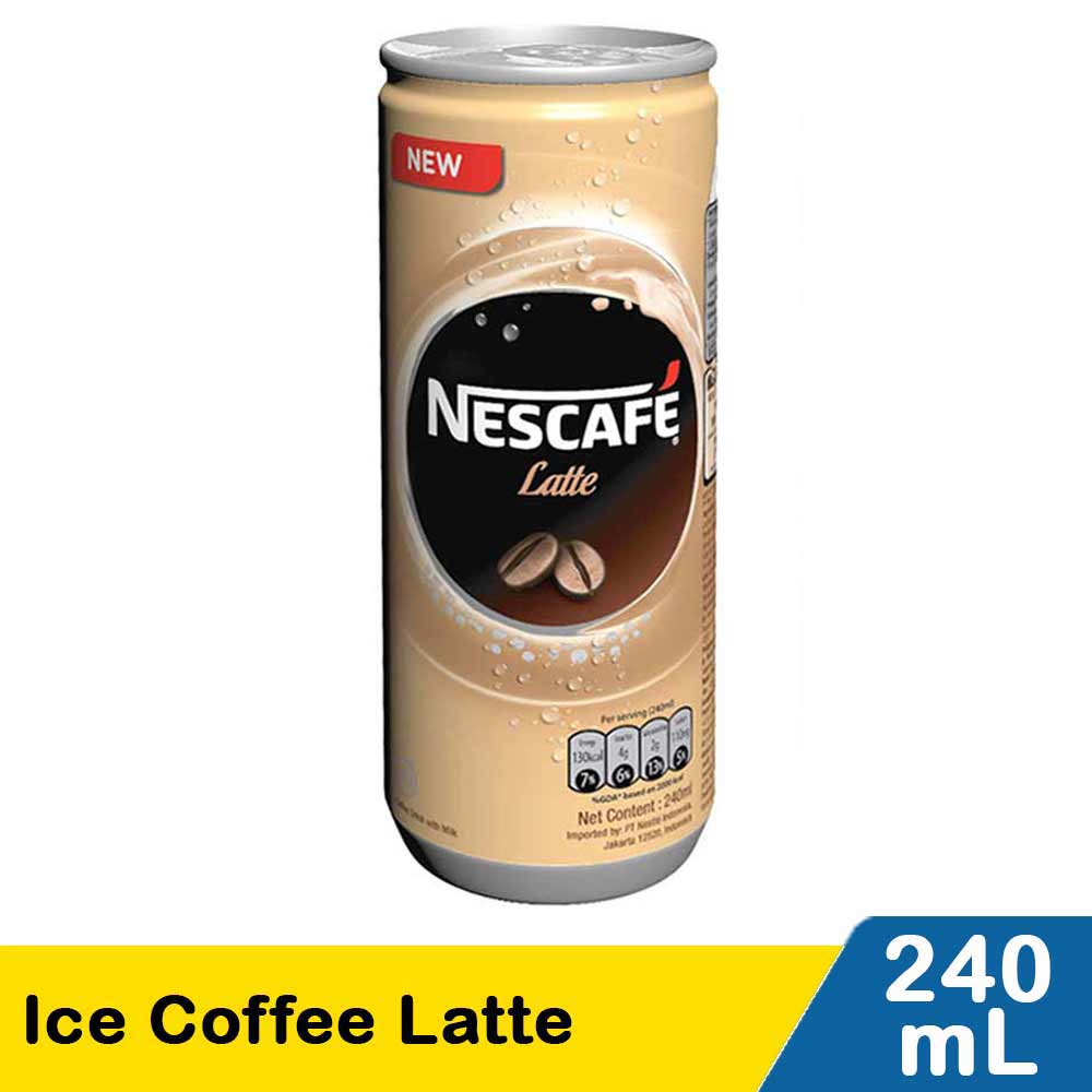 Nescafe Ice Coffee Latte Klg 240Ml | KlikIndomaret