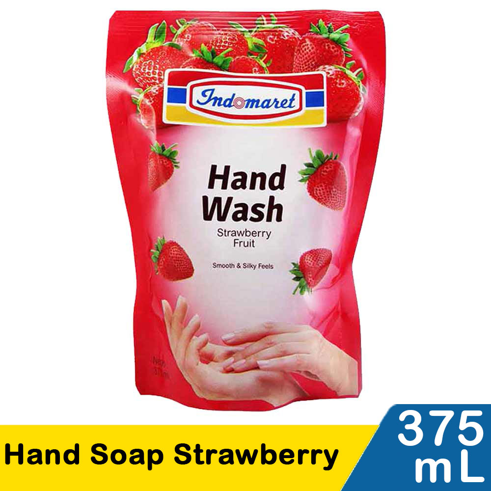 Indomaret Hand Soap Strawberry Pch 375Ml KlikIndomaret