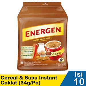 Promo Harga Energen Cereal Instant Chocolate per 10 sachet 34 gr - Indomaret