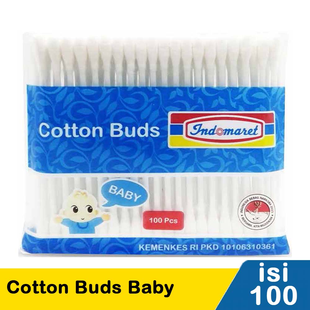Indomaret Cotton Buds Reffil 100 S Baby Pck KlikIndomaret