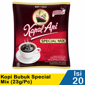 Promo Harga Kapal Api Kopi Bubuk Special Mix per 20 sachet 24 gr - Indomaret