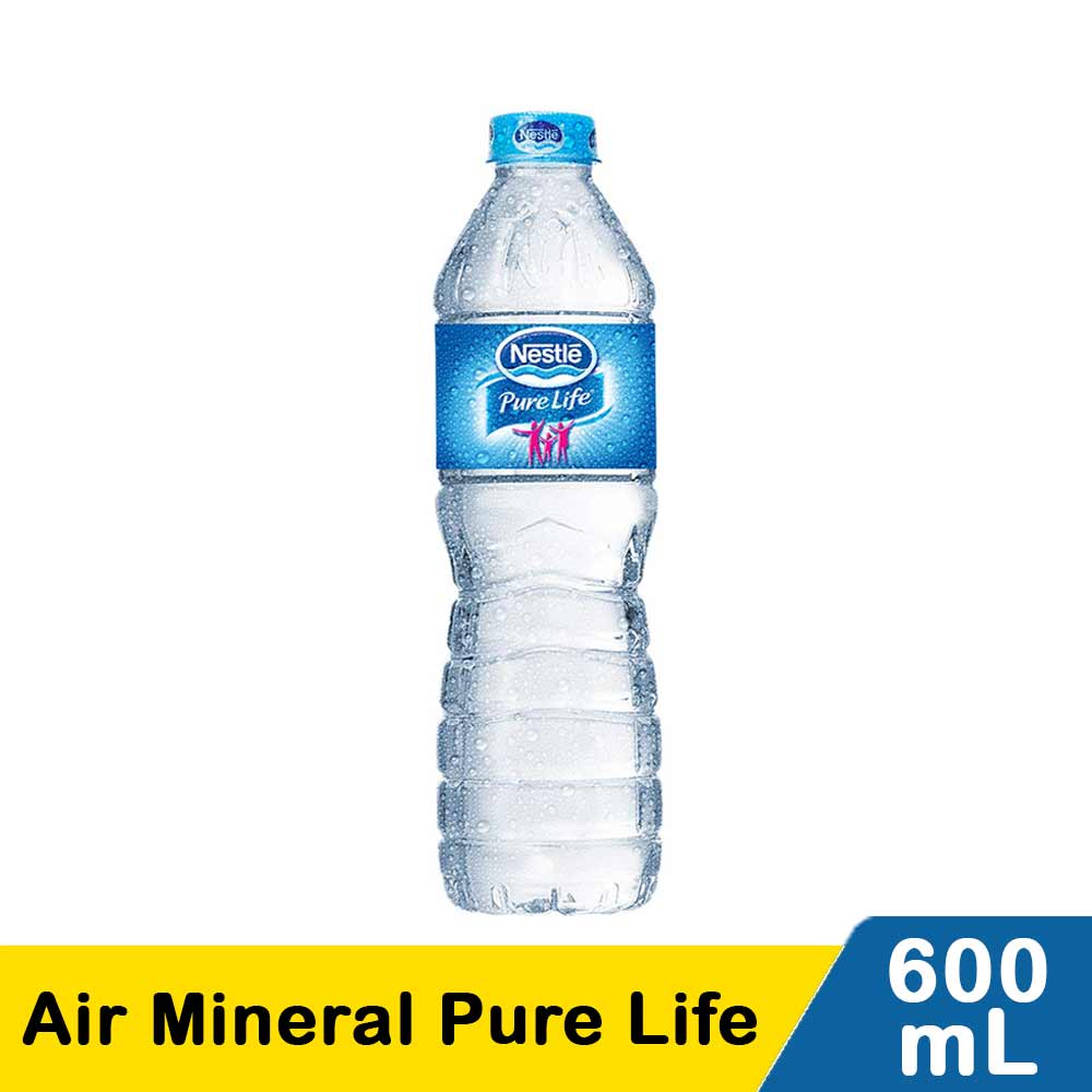 Nestle Air Mineral Pure Life Btl 600Ml | KlikIndomaret