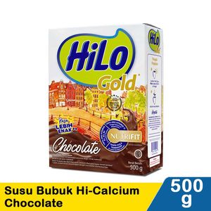 Promo Harga Hilo Gold Chocolate 500 gr - Indomaret