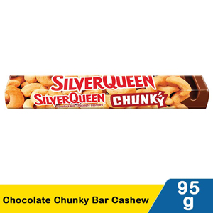 Promo Harga Silver Queen Chunky Bar Cashew 95 gr - Indomaret