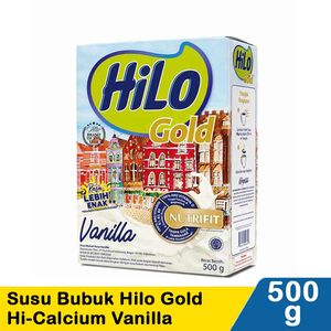 Promo Harga Hilo Gold Vanilla 500 gr - Indomaret