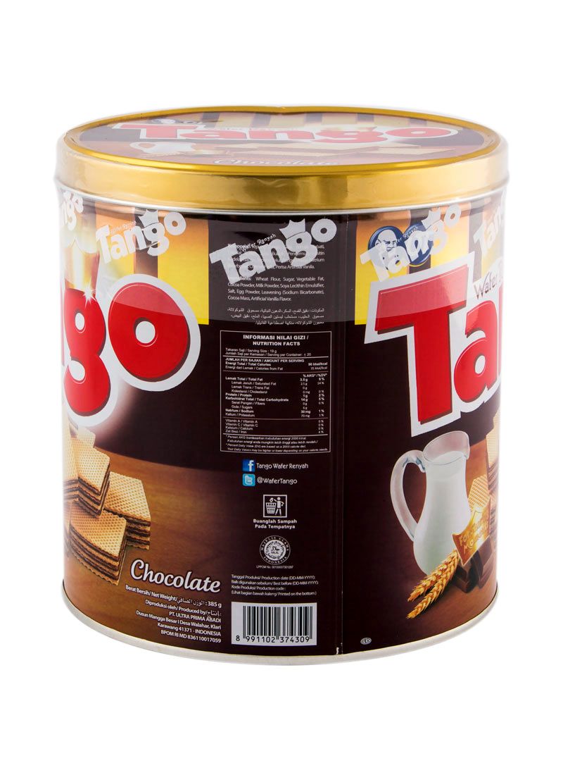 Tango Wafer Chocolate Klg 350G | KlikIndomaret