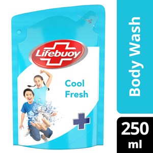 Promo Harga LIFEBUOY Body Wash Cool Fresh 250 ml - Indomaret
