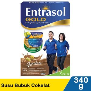 Promo Harga Entrasol Gold Susu Bubuk Chocolate 370 gr - Indomaret