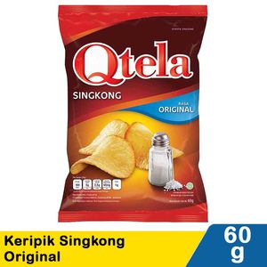 Promo Harga Qtela Keripik Singkong Original 60 gr - Indomaret