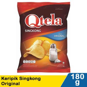 Promo Harga Qtela Keripik Singkong Original 185 gr - Indomaret