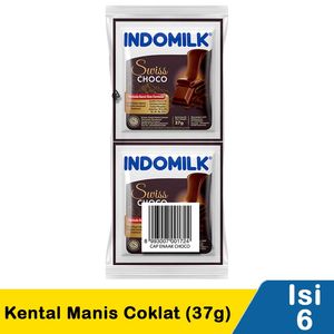 Promo Harga Indomilk Susu Kental Manis Cokelat per 6 sachet 37 gr - Indomaret