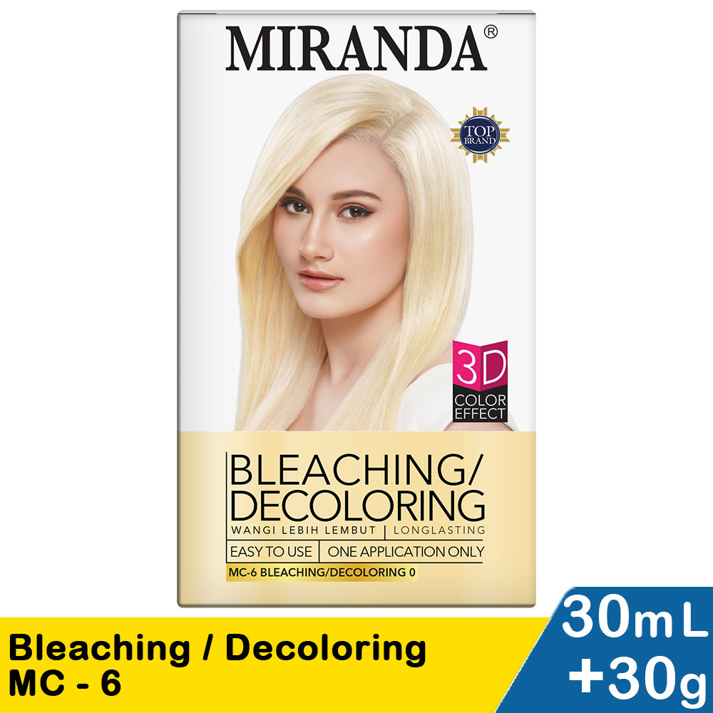 Miranda Bleaching Decoloring Mc 6 30Ml 30g KlikIndomaret