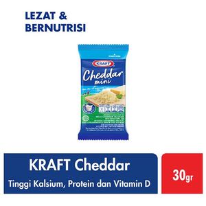 Promo Harga KRAFT Cheddar Mini 35 gr - Indomaret