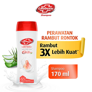 Promo Harga Lifebuoy Shampoo Anti Hair Fall 170 ml - Indomaret