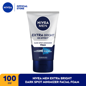 Promo Harga Nivea Men Facial Foam Dark Spot 100 ml - Indomaret
